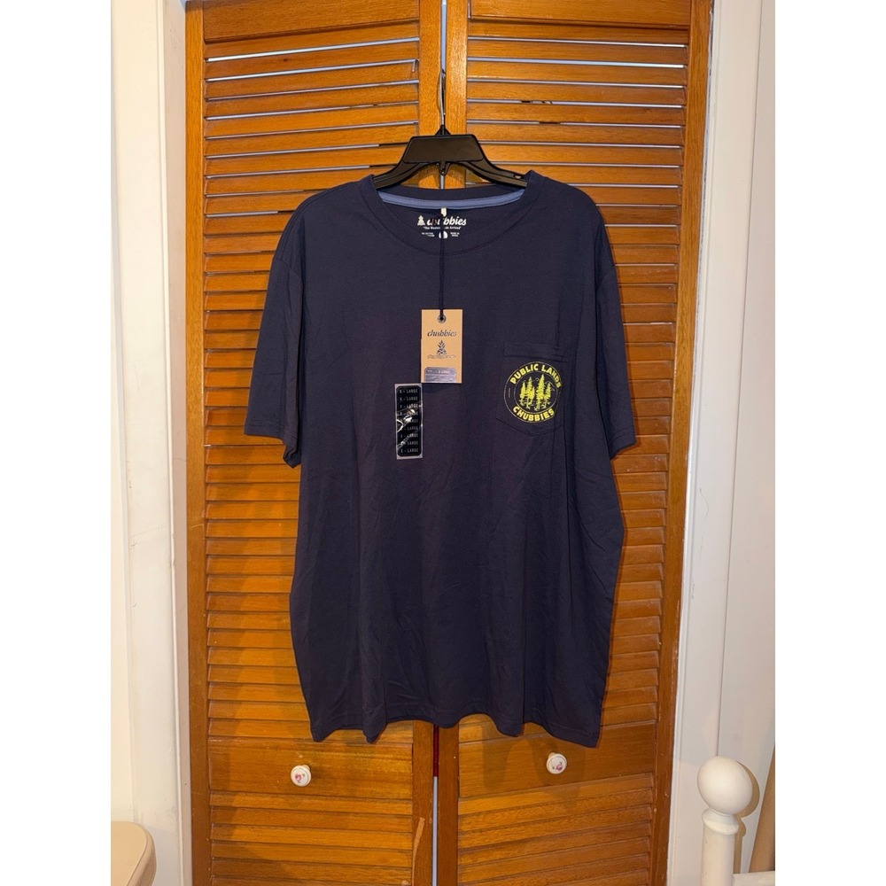 Chubbies Men's Pocket Graphic TShirt. Mens XL (NWTS)